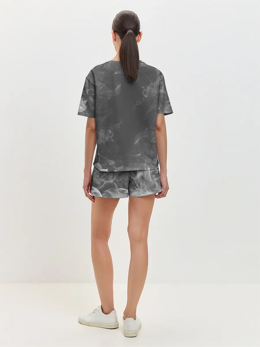 Женская пижама с шортами / Кровосток | Решетка