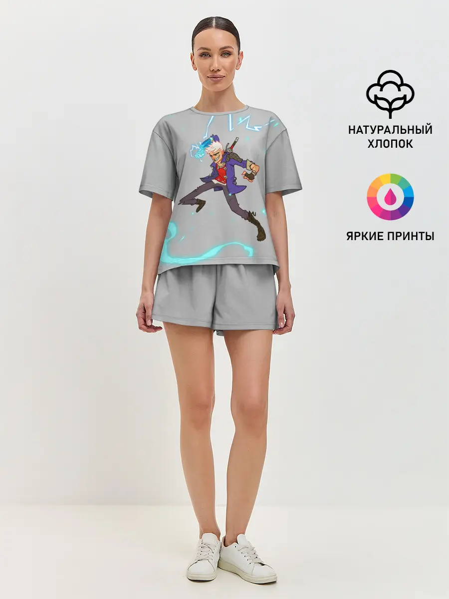 Женская пижама с шортами / Арт Неро