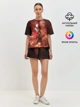 Женская пижама с шортами / Молодой Данте