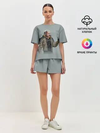 Женская пижама с шортами / КиберГеральт