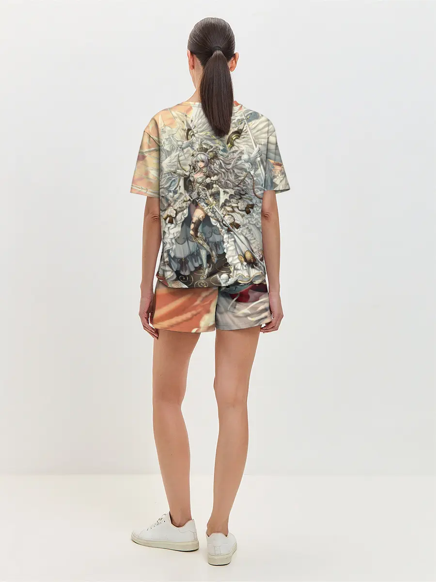 Женская пижама с шортами / Anime angel