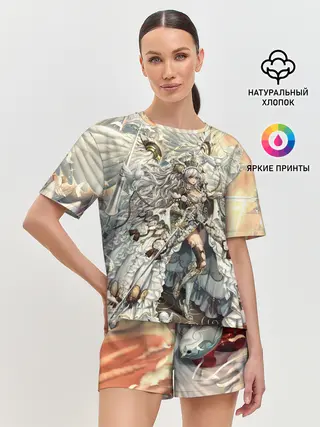 Женская пижама с шортами / Anime angel