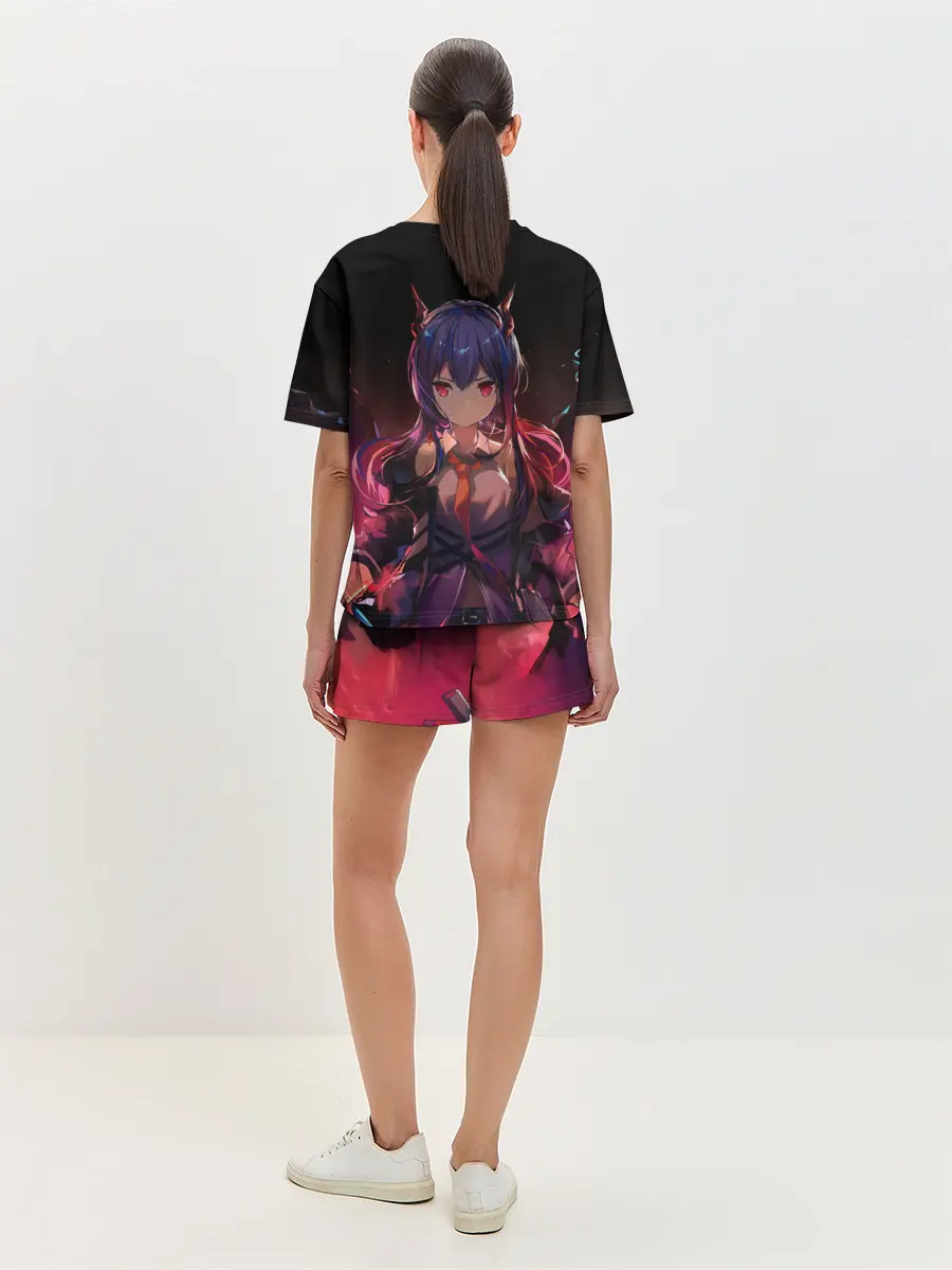 Женская пижама с шортами / Wawazi Arknights