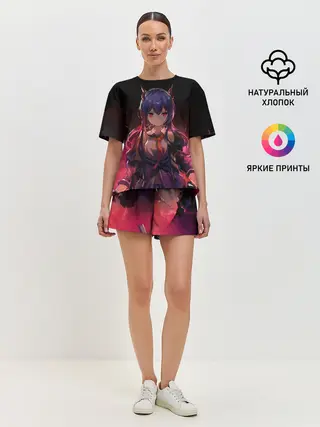 Женская пижама с шортами / Wawazi Arknights