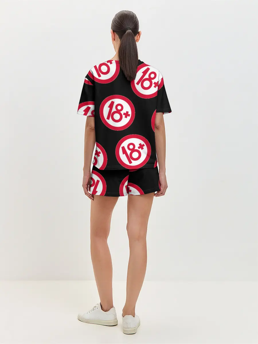 Женская пижама с шортами / 18+