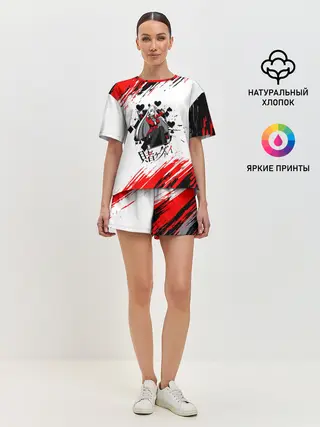 Женская пижама с шортами / Kakegurui | Ририка Момобами