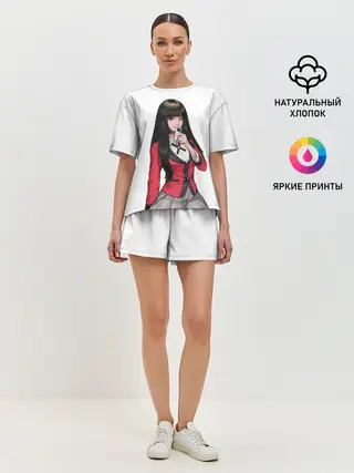 Женская пижама с шортами / Jabami Yumeko