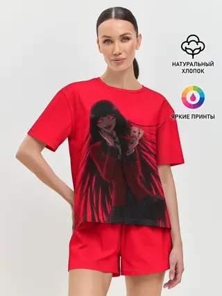 Женская пижама с шортами / ЮМЭКО | БЕЗУМНЫЙ АЗАРТ