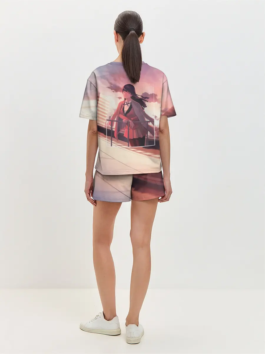 Женская пижама с шортами / Kakegurui Yumeko Jabami art