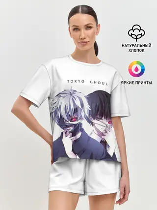 Женская пижама с шортами / Токийский гуль