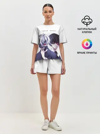 Женская пижама с шортами / Токийский гуль