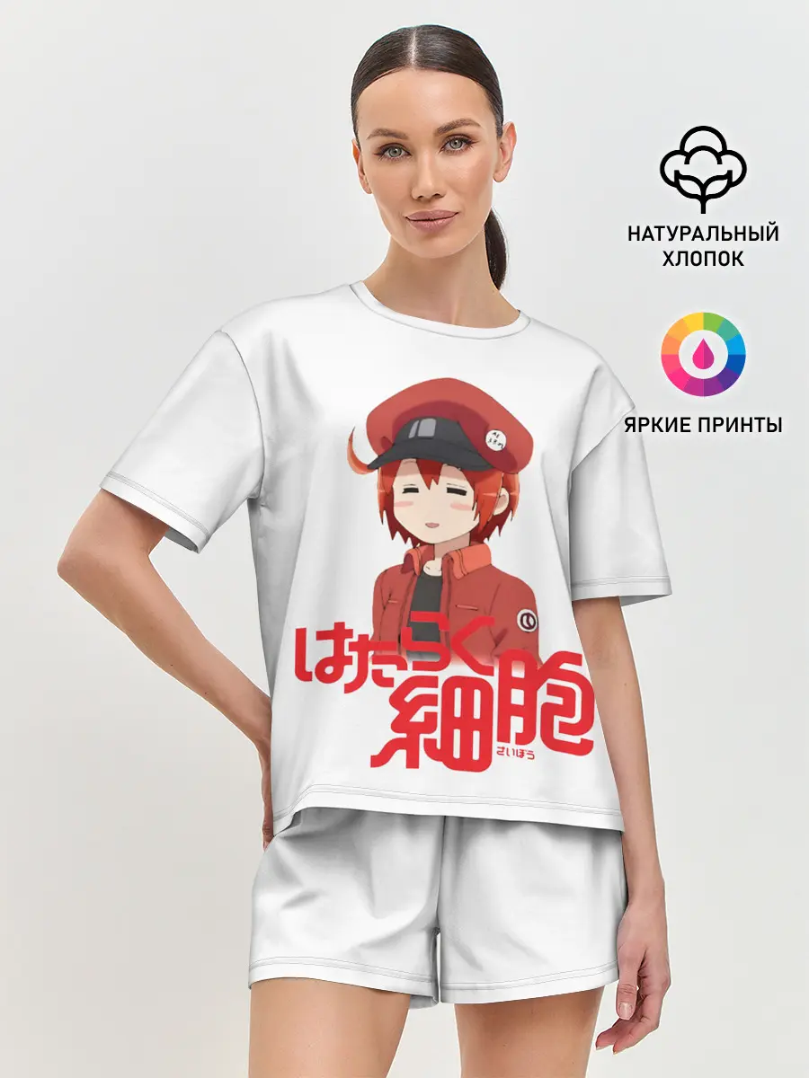 Женская пижама с шортами / Sekkekkyuu