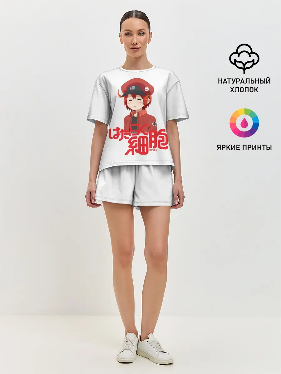 Женская пижама с шортами / Sekkekkyuu