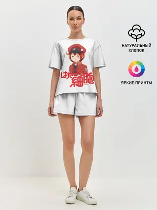 Женская пижама с шортами / Sekkekkyuu