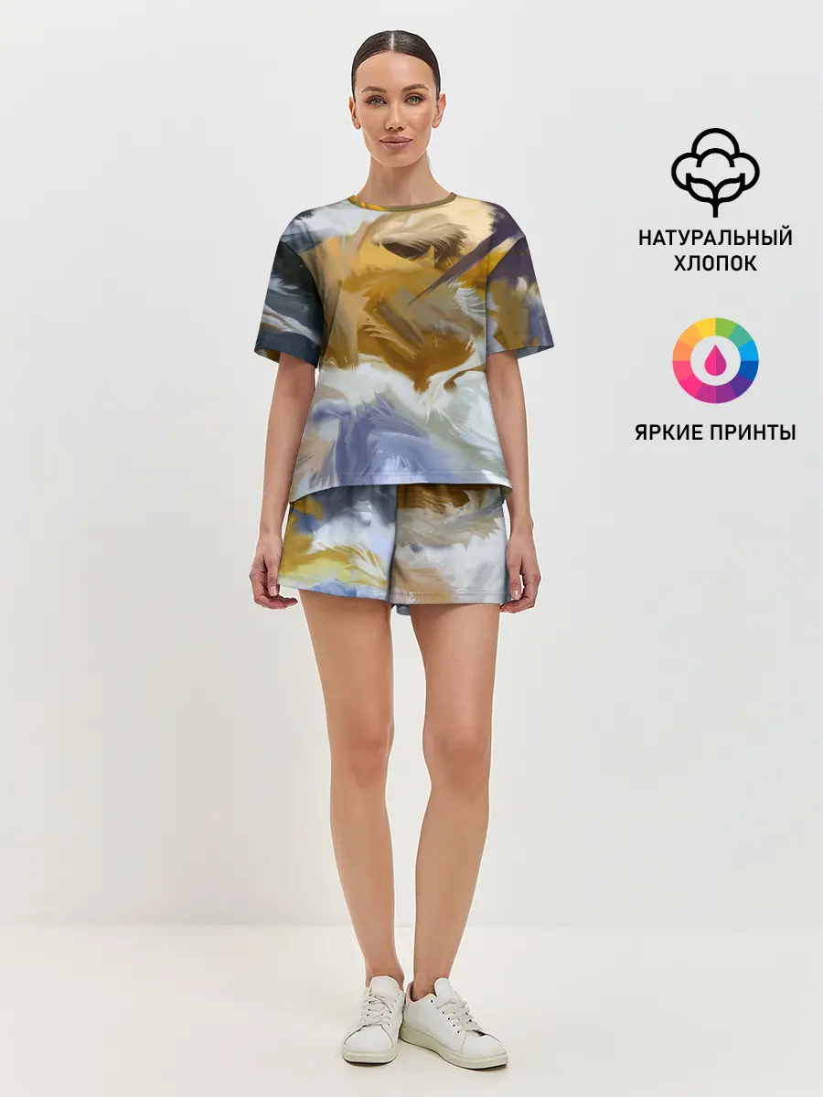 Женская пижама с шортами / FET