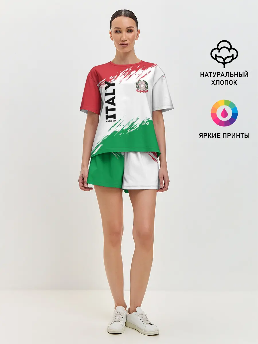 Женская пижама с шортами / MADE IN ITALY