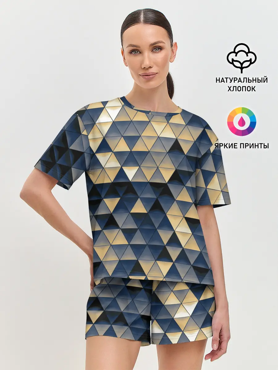 Женская пижама с шортами / MOZZY