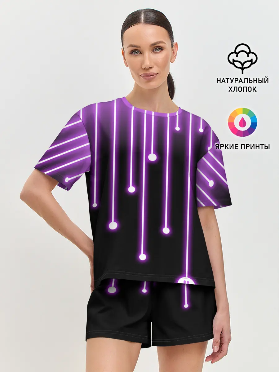 Женская пижама с шортами / LIGHT