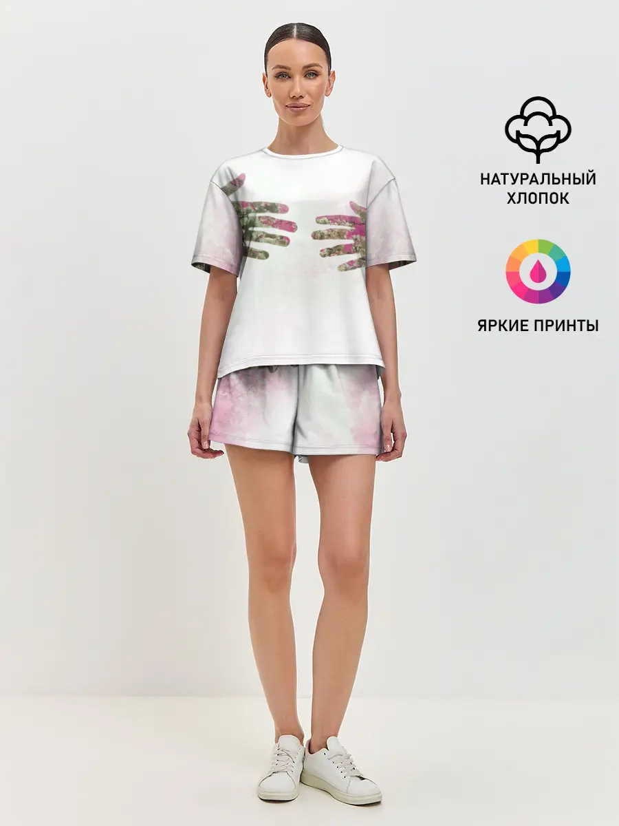 Женская пижама с шортами / HANDS