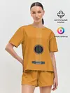 Женская пижама с шортами / ГИТАРА