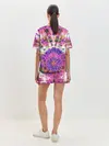 Женская пижама с шортами / Тай-дай