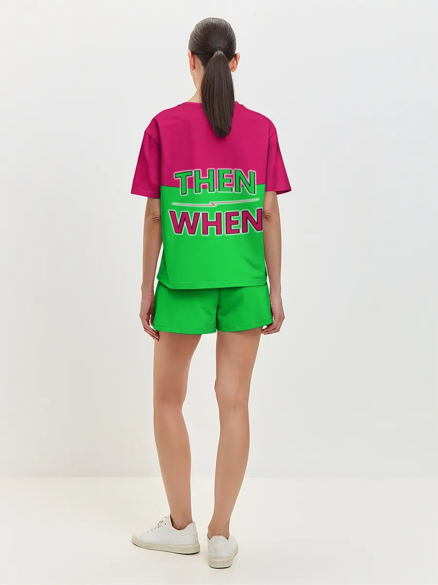 Женская пижама с шортами / если не сейчас то когда