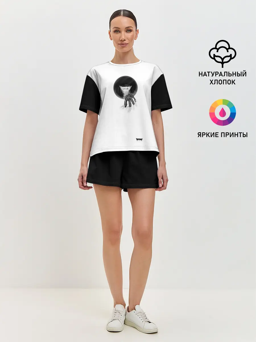 Женская пижама с шортами / Yami: cell 3D