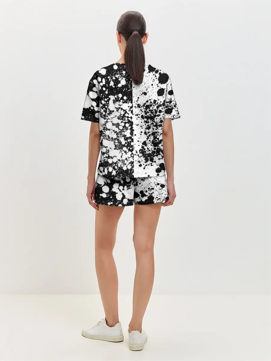 Женская пижама с шортами / GEOMETRY DASH / ГЕОМЕТРИ ДАШ