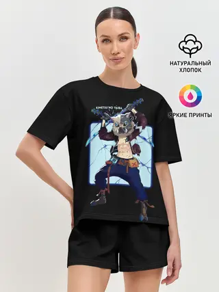 Женская пижама с шортами / Иноске Хашибира Kimetsu no Yaiba