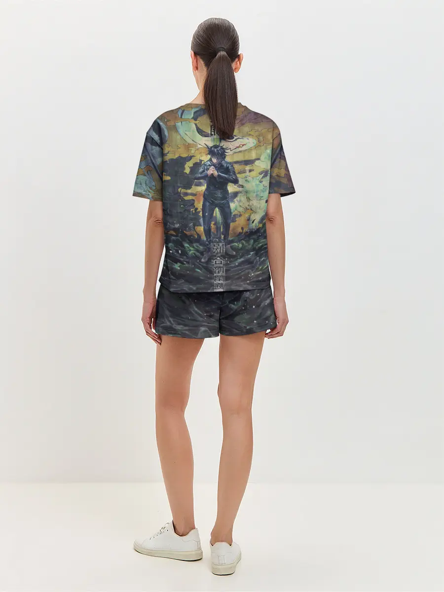 Женская пижама с шортами / Anime art