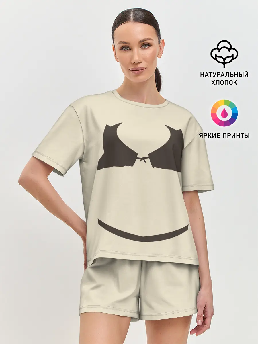 Женская пижама с шортами / Shrek Outfit