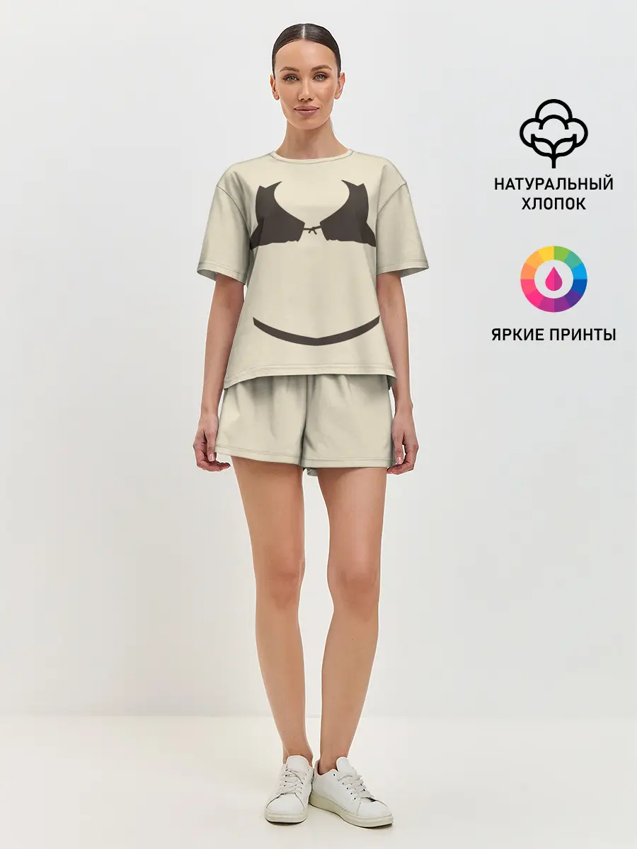 Женская пижама с шортами / Shrek Outfit