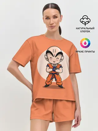 Женская пижама с шортами / Куририн