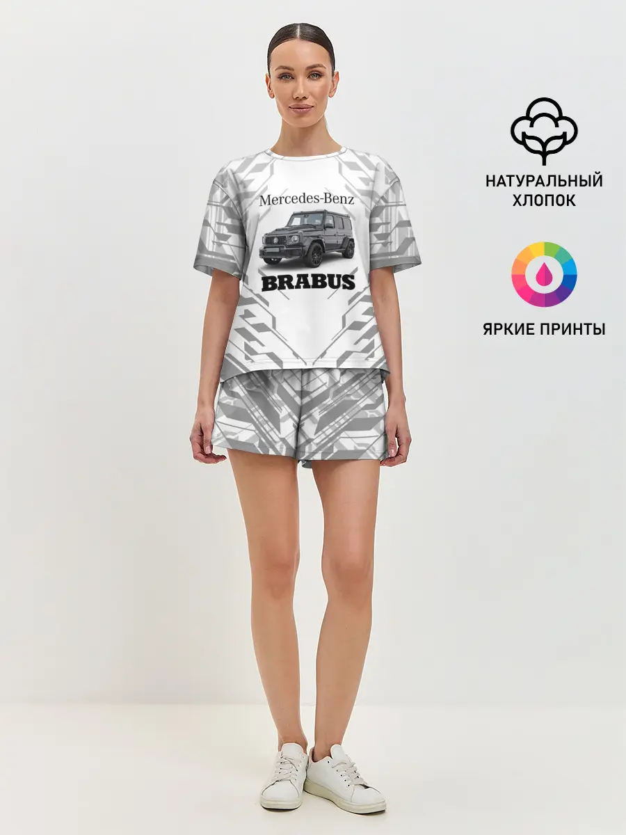 Женская пижама с шортами / MERCEDES | BRABUS