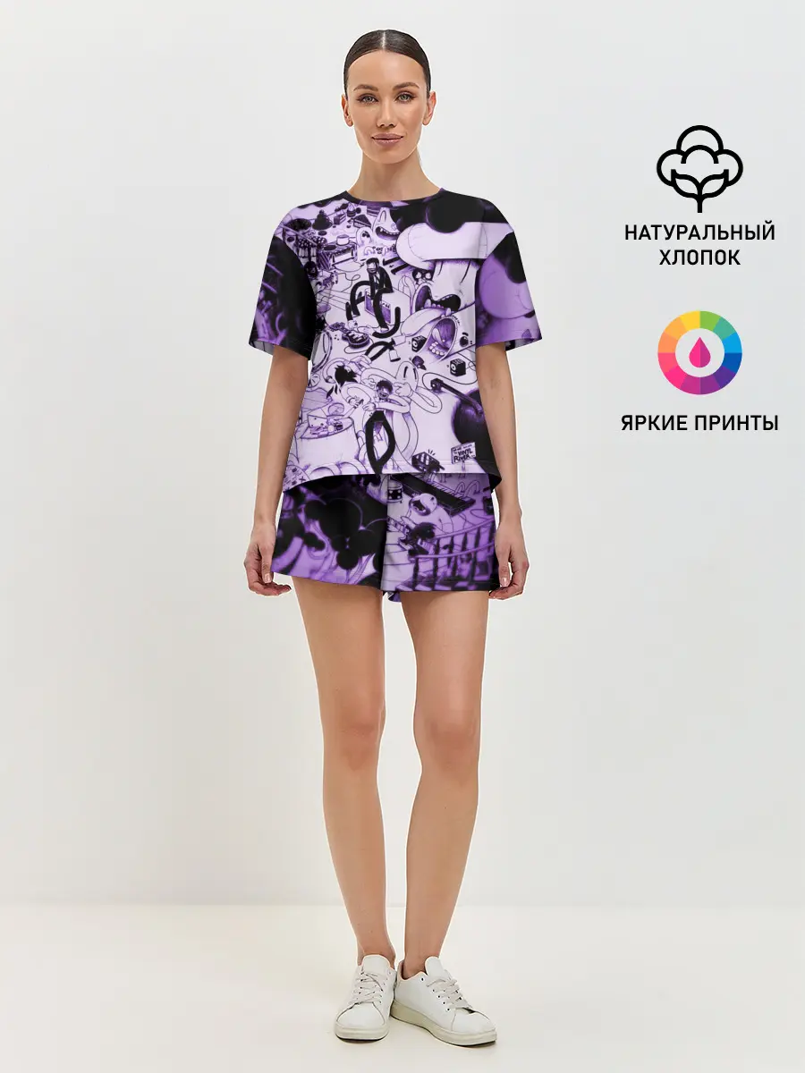 Женская пижама с шортами / HARD MULT | Мульт