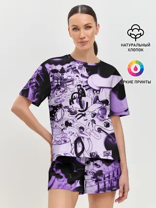 Женская пижама с шортами / HARD MULT | Мульт