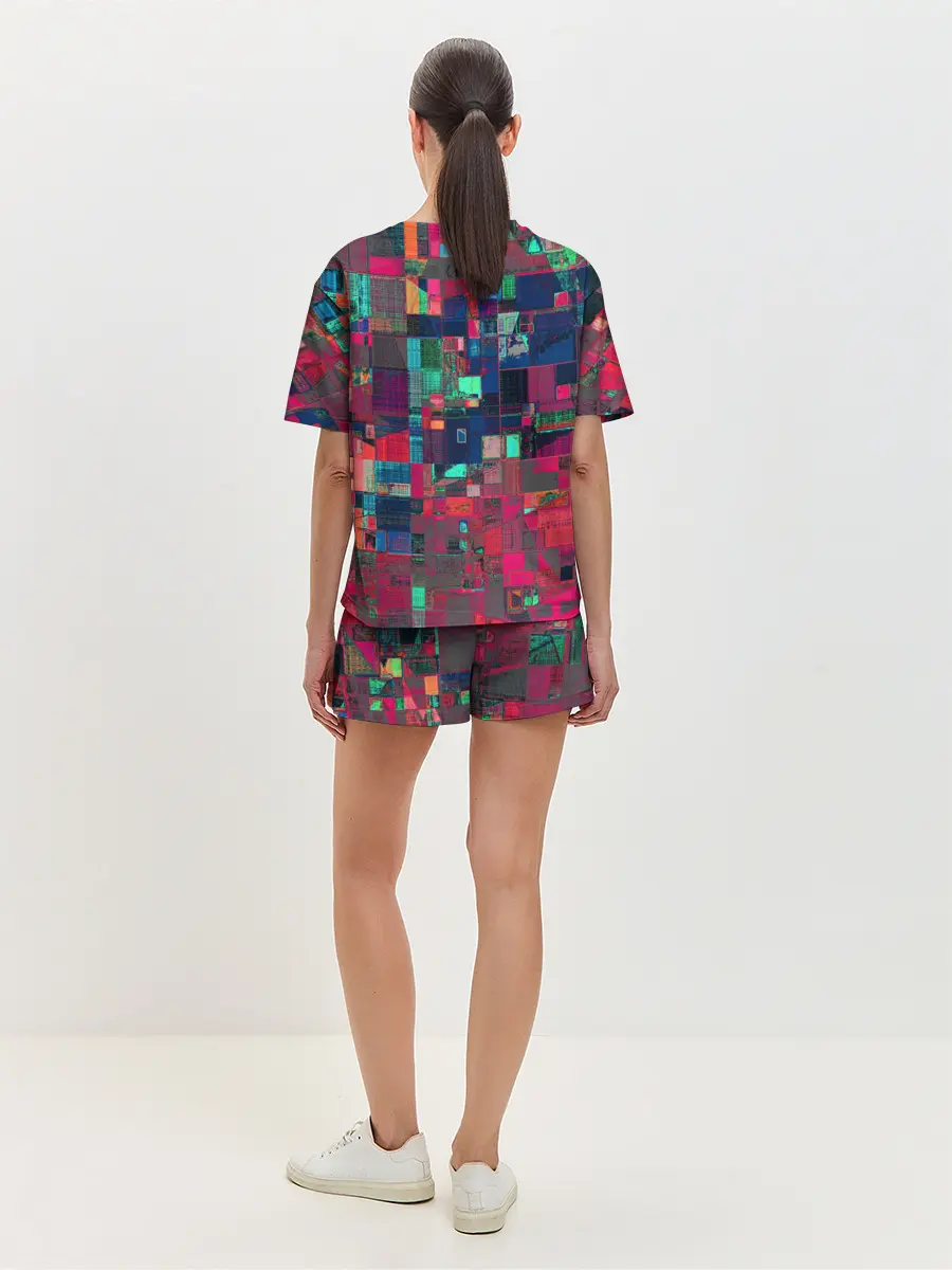 Женская пижама с шортами / HAPPY WINDOWS