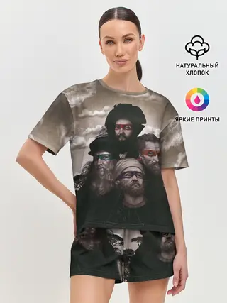 Женская пижама с шортами / Художники, не черепашки ниндзя