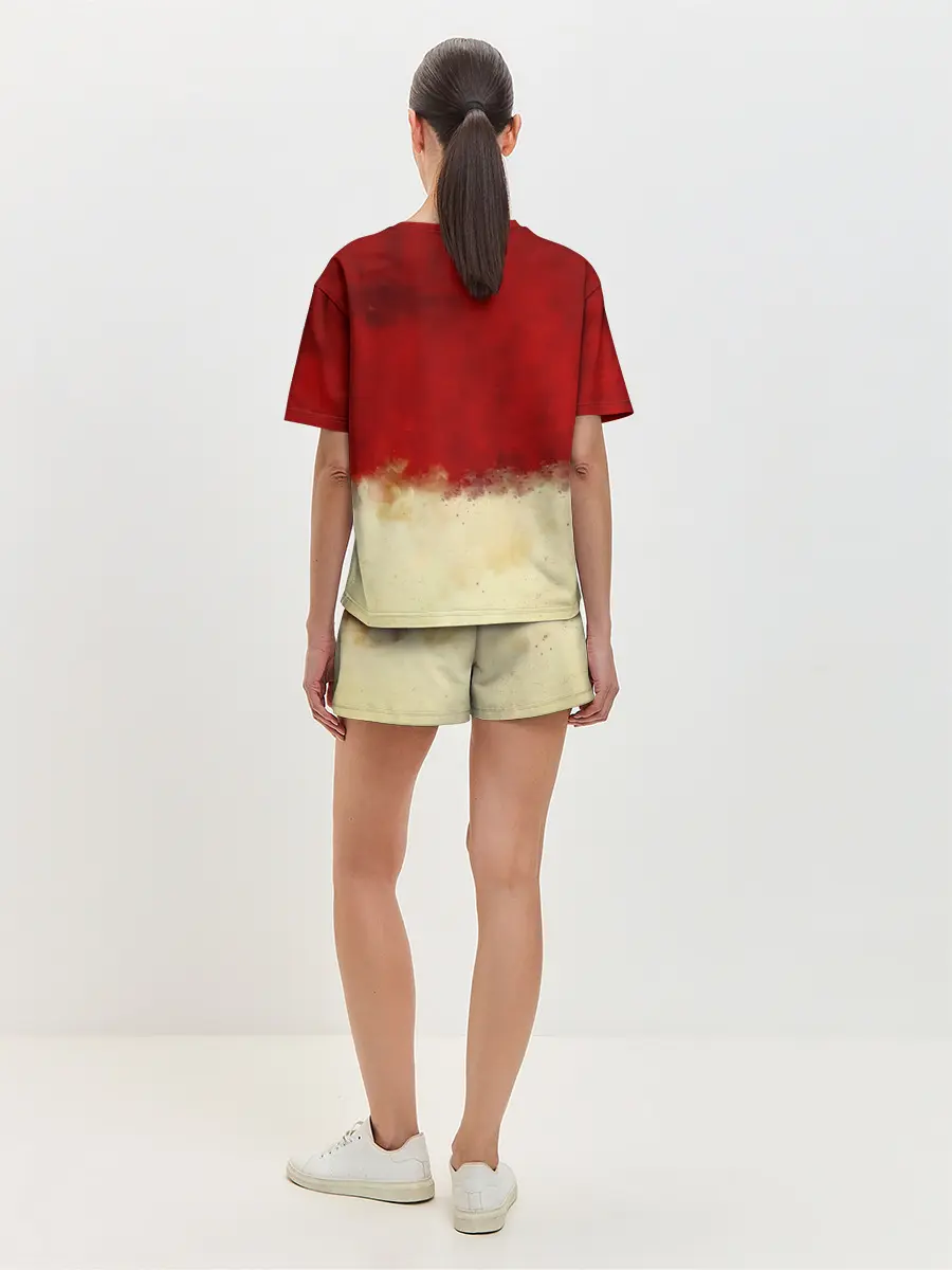 Женская пижама с шортами / Танджиро | Клинок, рассекающий демонов