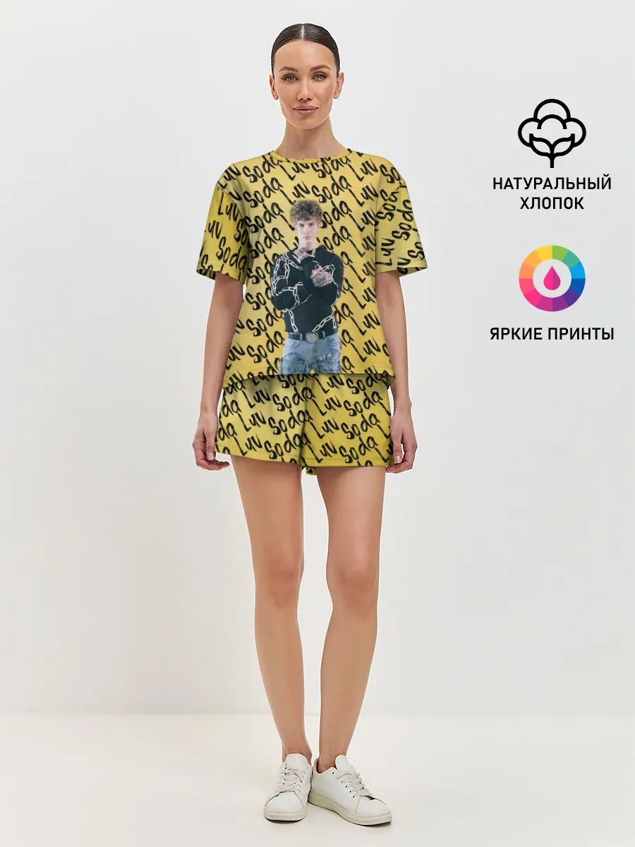 Женская пижама с шортами / SODA LUV