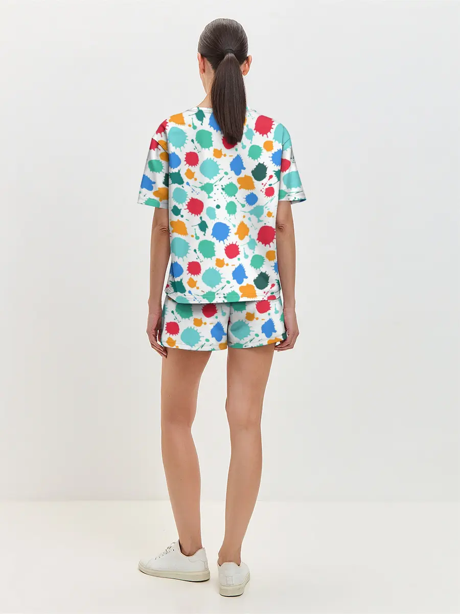 Женская пижама с шортами / Дораэмон и компания