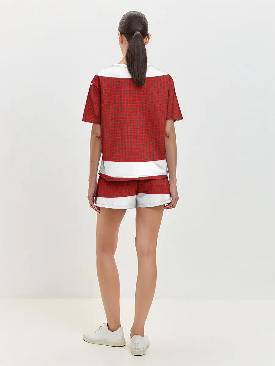 Женская пижама с шортами / Килт