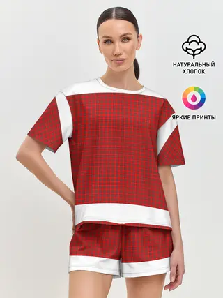 Женская пижама с шортами / Килт