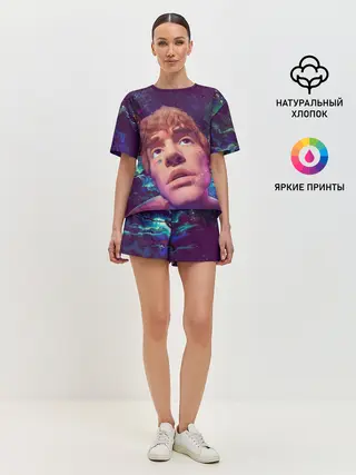 Женская пижама с шортами / LOVV66