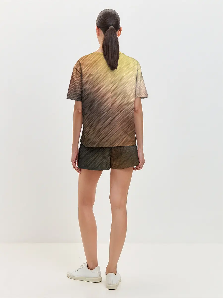 Женская пижама с шортами / Texture. Sun Glare