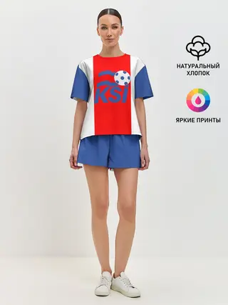 Женская пижама с шортами / Сборная Исландии