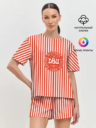 Женская пижама с шортами / Сборная Дании