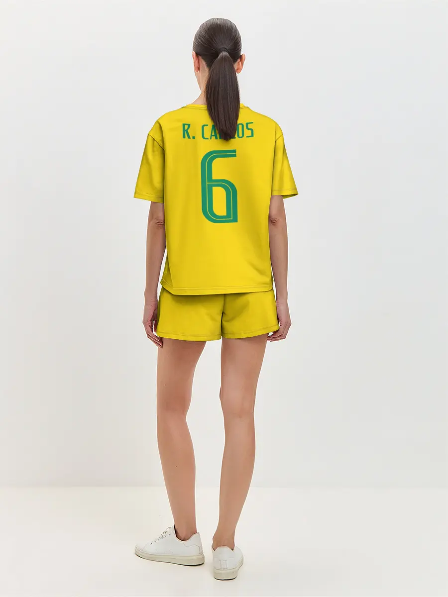 Женская пижама с шортами / Р. Карлос | футболка сборной