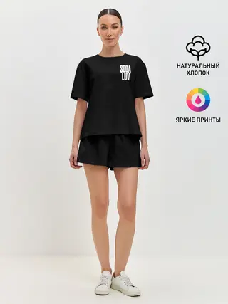 Женская пижама с шортами / Репер - SODA LUV