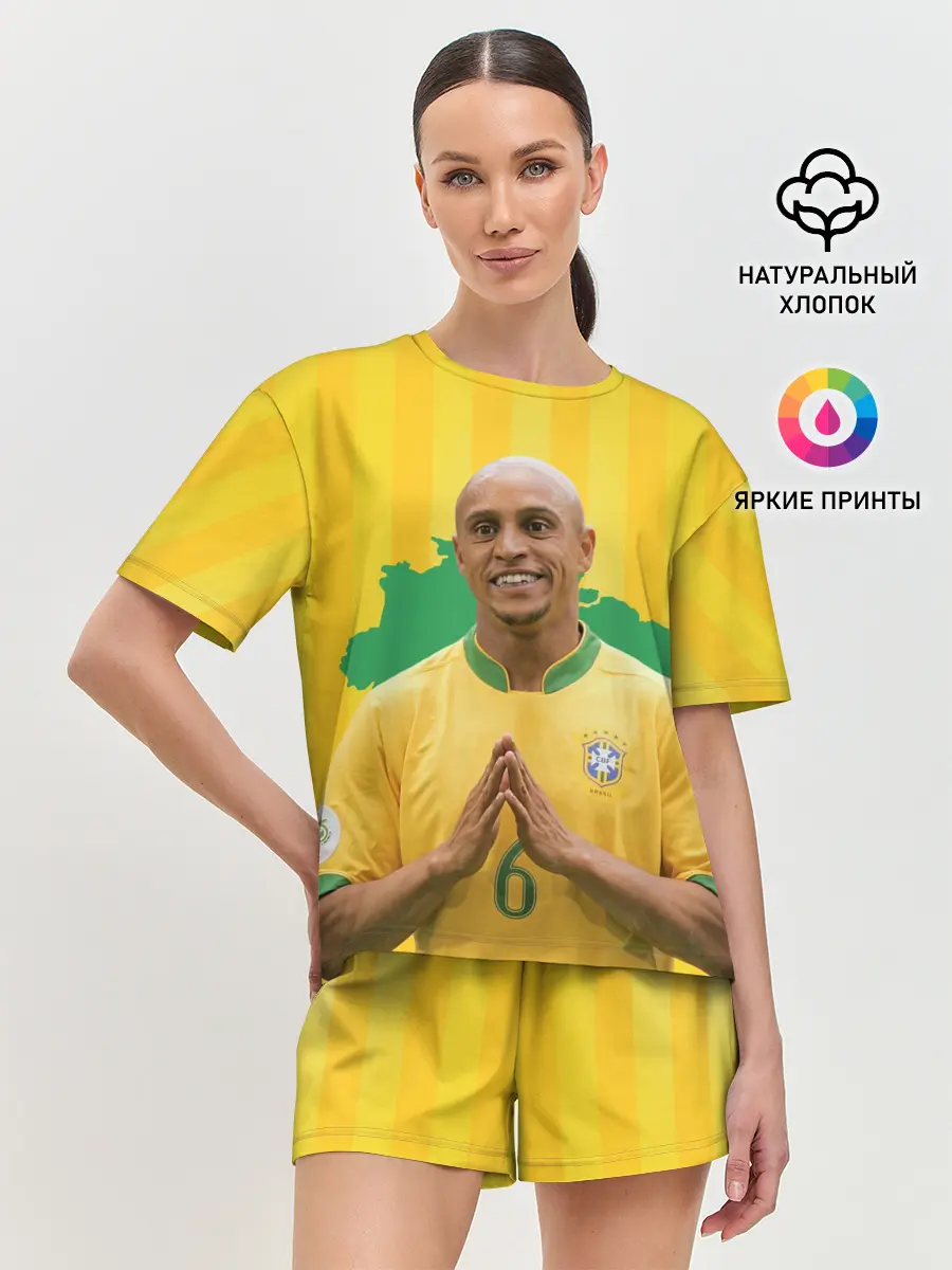 Женская пижама с шортами / Роберто Карлос | Бразилия